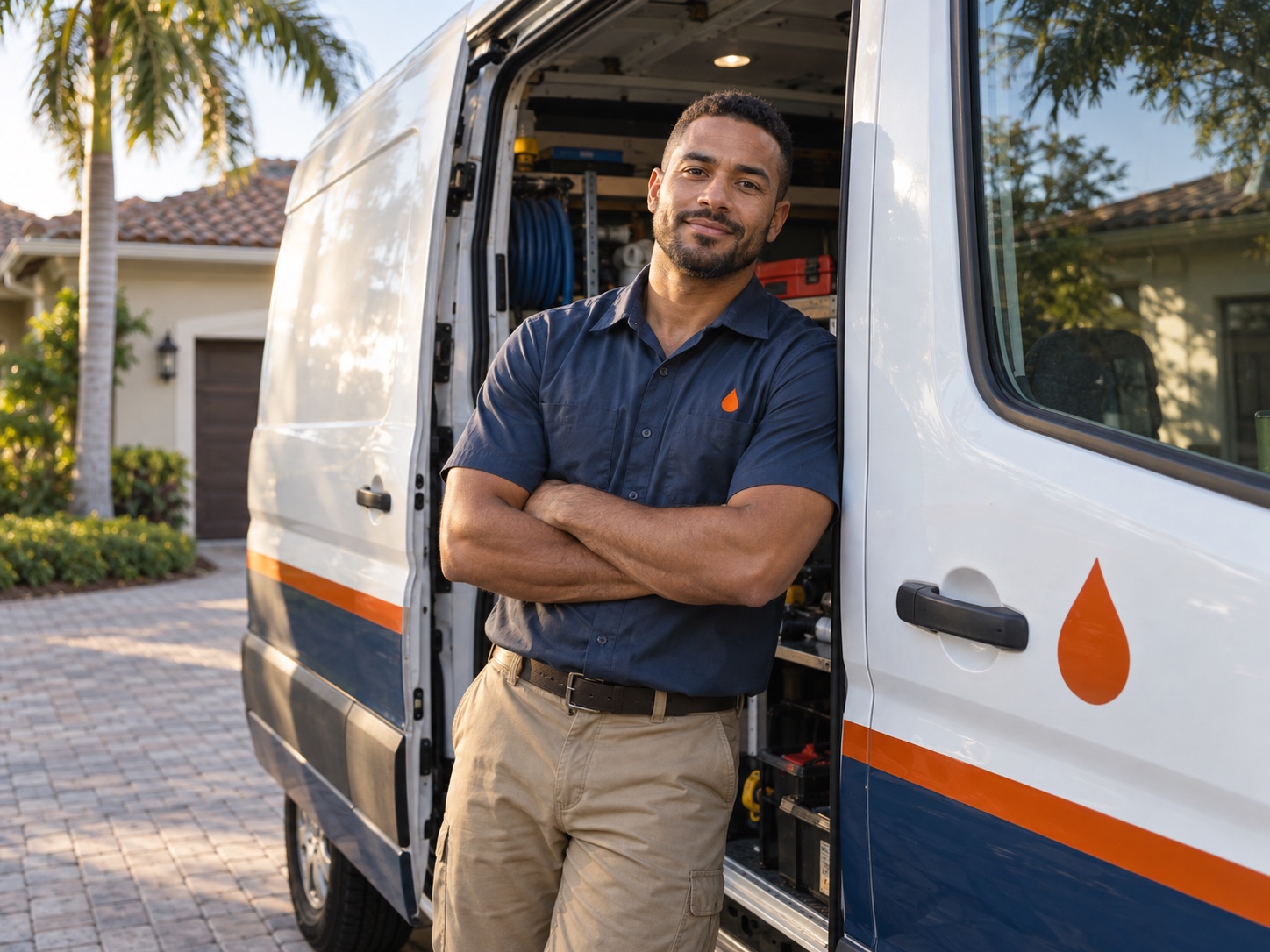 Bluewater Plumbing at work in Boca Raton